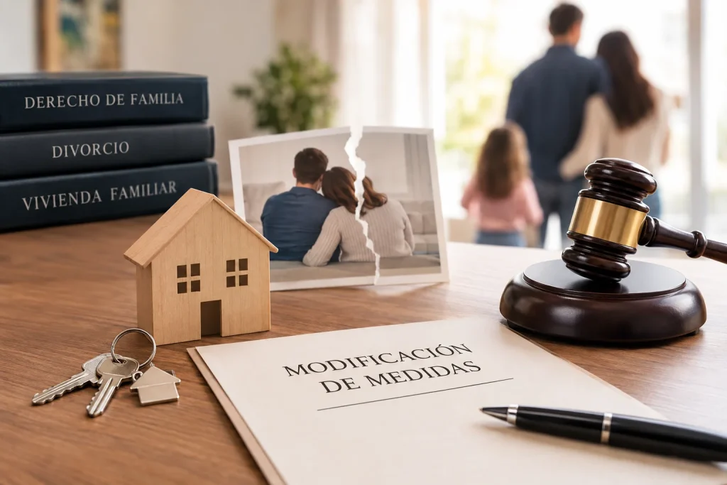 Vivienda familiar y nueva pareja tras un divorcio